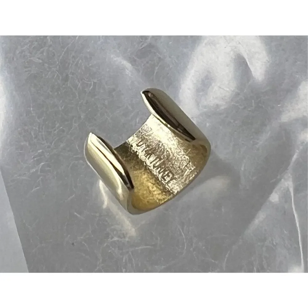 14k Gold Single Ear Cuff - Picture 6 of 14